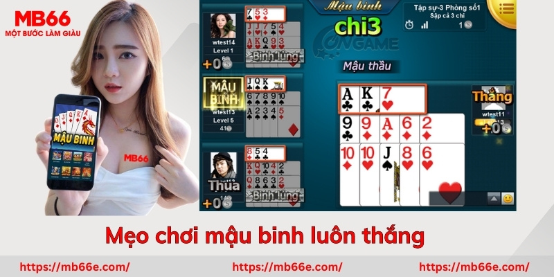 Mẹo chơi mậu binh luôn thắng