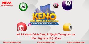 Xổ Số Keno: Cách Chơi, Bí Quyết Trúng Lớn và Kinh Nghiệm Hiệu Quả