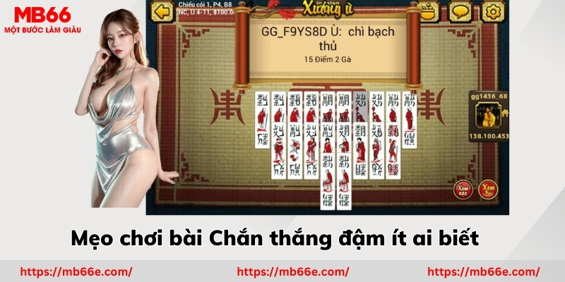 Mẹo và cách chơi bài Chắn thắng đậm ít ai biết 