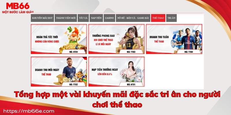 Tổng hợp một vài khuyến mãi đặc sắc tri ân cho người chơi thể thao